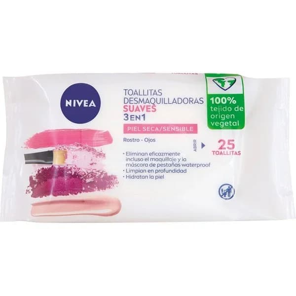 Toallitas Desmaquillantes Piel Seca - 25.9 ud - Imagen del producto en Findit