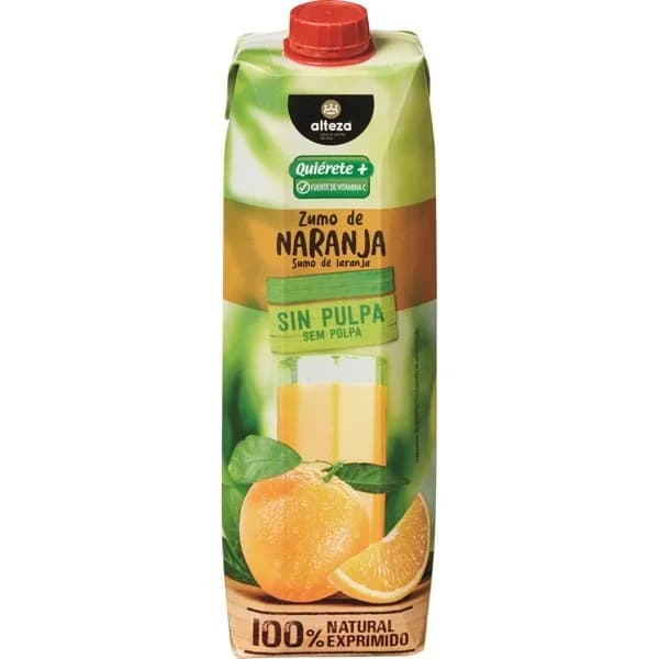 Zumo Naranja Exprimiso sin Pulpa 1L - 1 l - Imagen del producto en Findit
