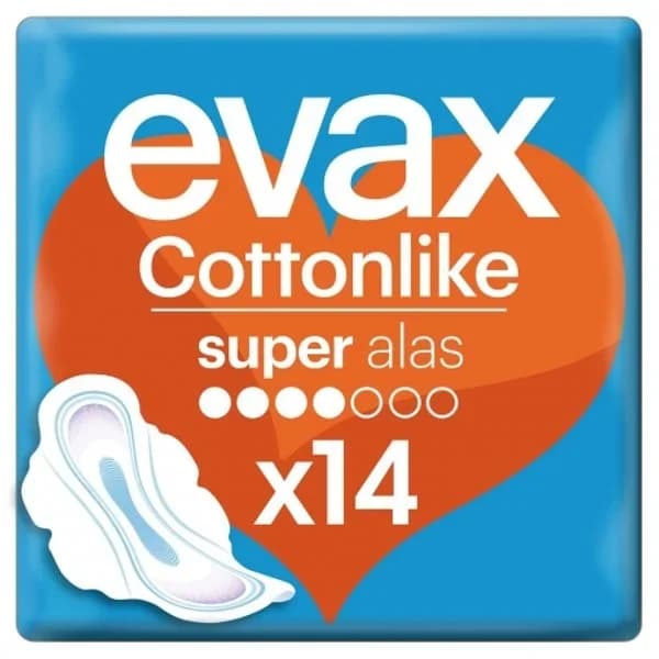 Compresas Cottonlike Súper con Alas - 1 ud - Imagen del producto en Findit