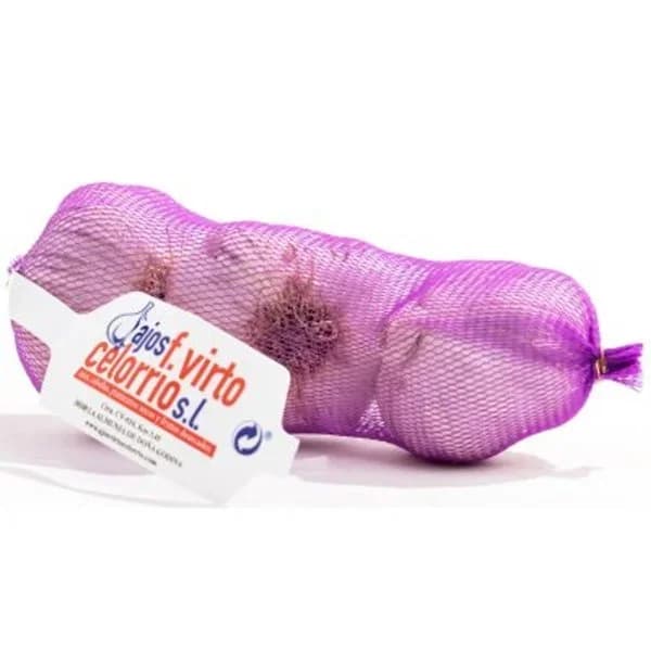 Ajos morados malla (200 g aprox) - 0.25 kg - Imagen del producto en Findit