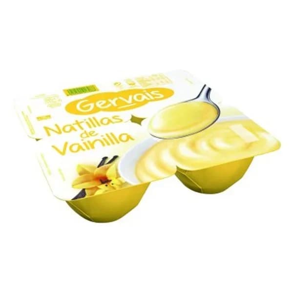 Natilla de vainilla 4x115 g - 0.46 kg - Imagen del producto en Findit