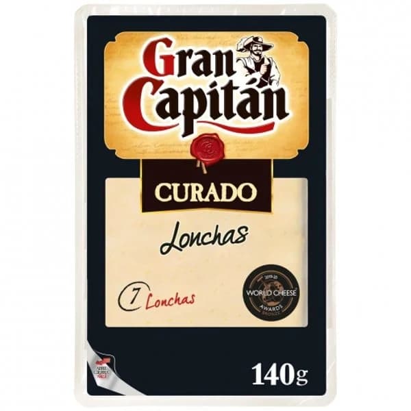 Queso Mezcla Curado Lonchas - 0.14 kg - Imagen del producto en Findit
