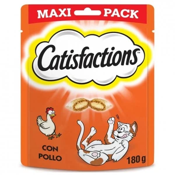Snacks de pollo para gatos Catisfactions 180 g. - 0.18 kg - Imagen del producto en Findit