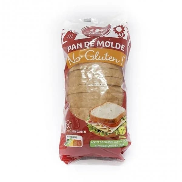 Pan de molde Carrefour Classic sin gluten 350 g. - 0.35 kg - Imagen del producto en Findit