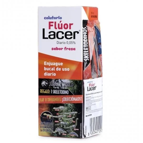 Colutorio flúor diario + 6 años sabor fresa Lacer Junio 500 ml - 0.5 l - Imagen del producto en Findit