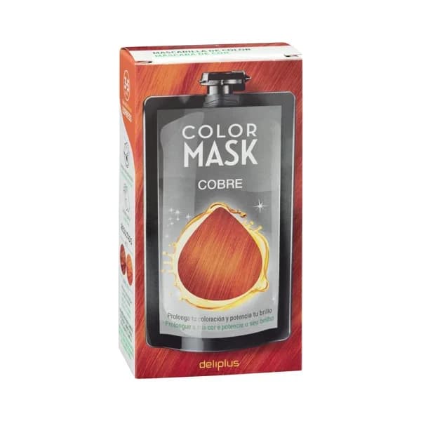 Mascarilla cabello cobre Deliplus - 1 ud - Imagen del producto en Findit
