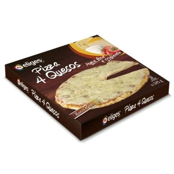 Pizza 4 quesos 345 g - 0.35 kg - Imagen del producto en Findit