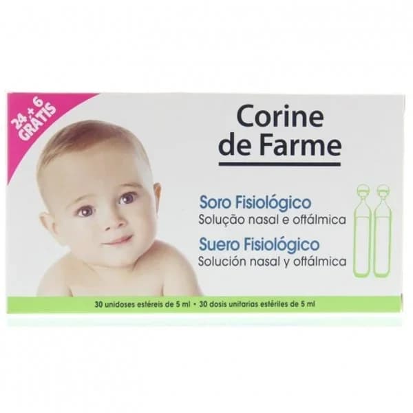 Suero fisiológico Corine de Farme 30x5ml - 0.12 l - Imagen del producto en Findit