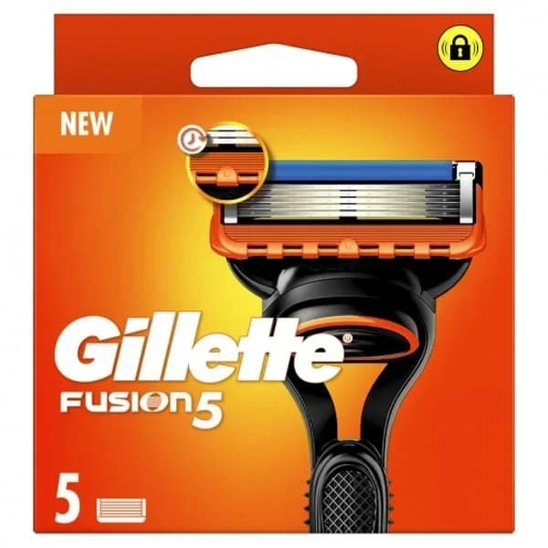 Recambios Fusion Gillette 5 ud, - 1 ud - Imagen del producto en Findit