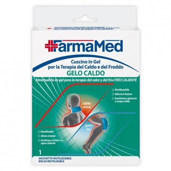 Almohadilla de gel para la terapia del frio y del calor Farmamed 1 ud. - 1 ud - Imagen del producto en Findit