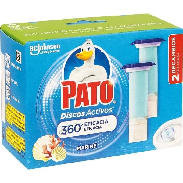 Limpiainodoros discos recambios marino - 2 ud - Imagen del producto en Findit