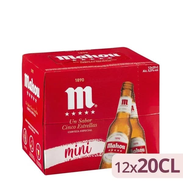 Cerveza especial mini Mahou - 1 ud - Imagen del producto en Findit