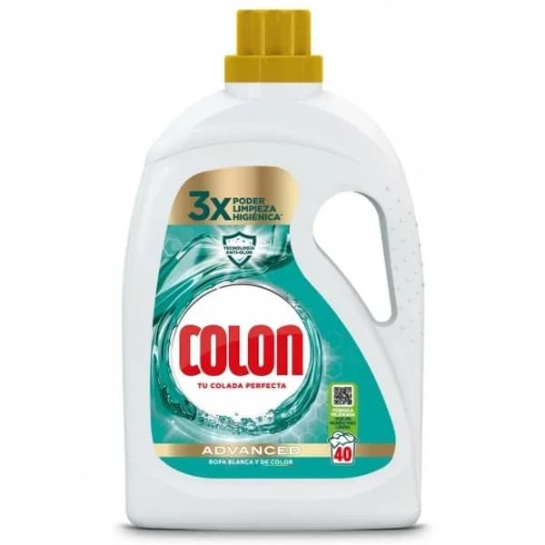 Detergente gel higiene COLON ADVANCED, garrafa 40 dosis - 39.98 ud - Imagen del producto en Findit
