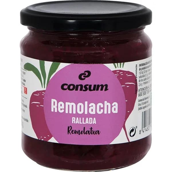 Remolacha Rallada Frasco - 0.18 kg - Imagen del producto en Findit