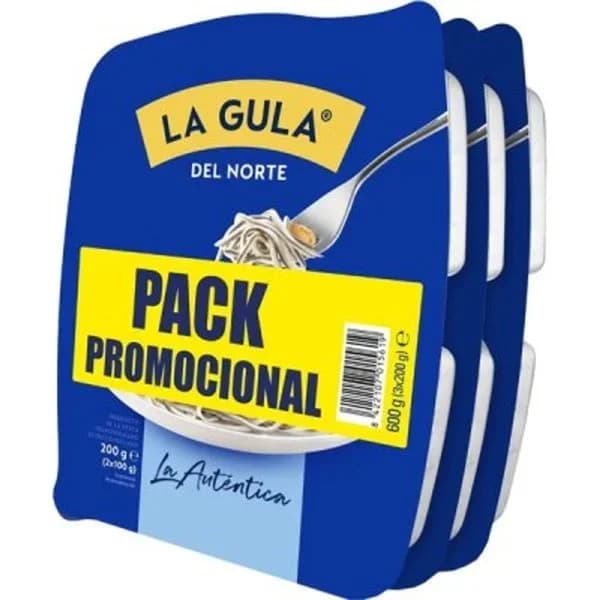 La gula del norte congelada 3x200 g - 0.6 kg - Imagen del producto en Findit