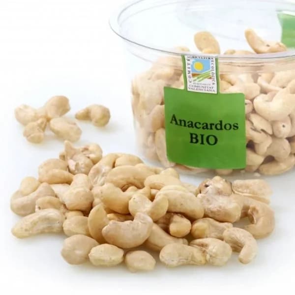 Anacardo crudo ecológico Carrefour granel tarrina 200 g - 0.2 kg - Imagen del producto en Findit