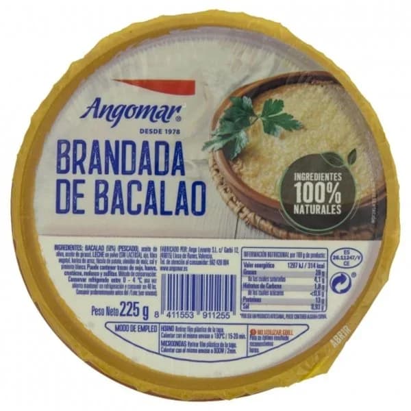 Brandada de Bacalao - 0.22 kg - Imagen del producto en Findit