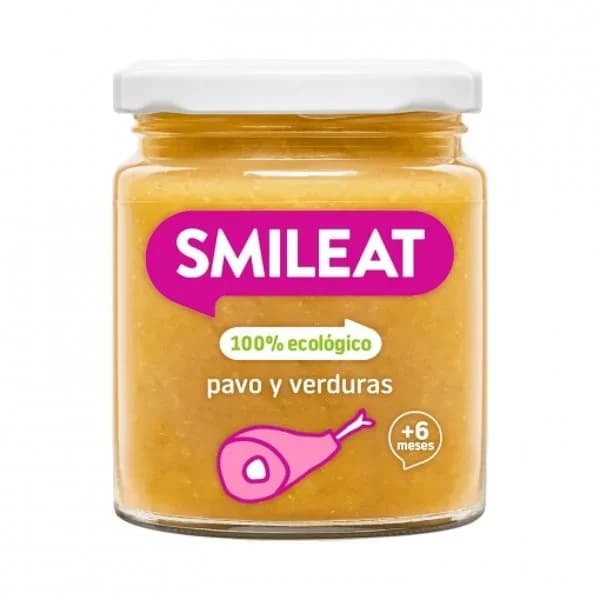 Tarrito de verdura-pavo ecológico SMILEAT, tarro 230 g - 0.23 kg - Imagen del producto en Findit