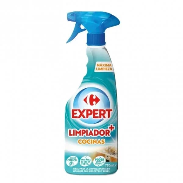 Limpiador cocina aroma cítricos Carrefour Expert 750 ml. - 0.75 l - Imagen del producto en Findit