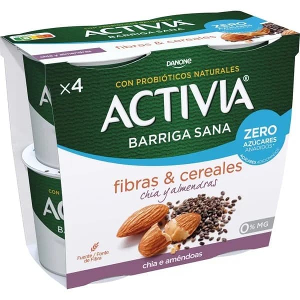 Activia 00% Semillas Chía y Almendra - 0.46 kg - Imagen del producto en Findit