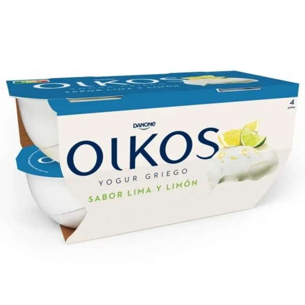 Griego sabor lima-limón OIKOS, pack 4x110 g - 0.44 kg - Imagen del producto en Findit
