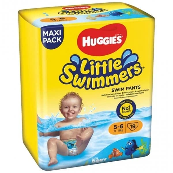 Pañales  Little Swimmers talla 5-6, 19 unidades - 19 ud - Imagen del producto en Findit