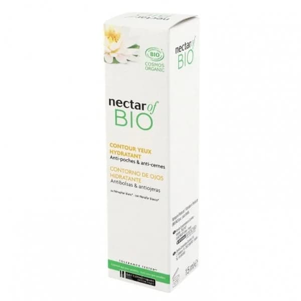 Contorno de ojos hidratante antibolsas & antiojeras ecológico  Nectar Of Bio 15 ml. - 0.02 l - Imagen del producto en Findit