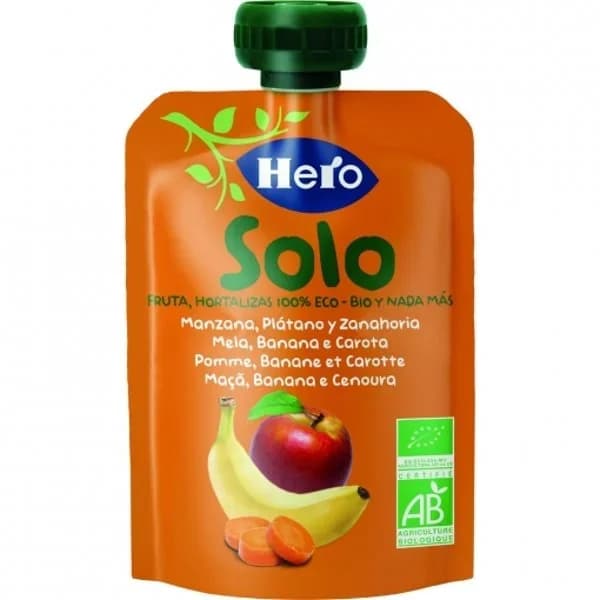 Potito Bolsita Solo Plátano y Manzana 100G - 0.1 kg - Imagen del producto en Findit