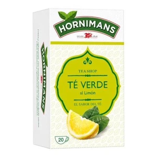 Té verde al limón en bolsitas Hornimans 20 ud. - 20 ud - Imagen del producto en Findit