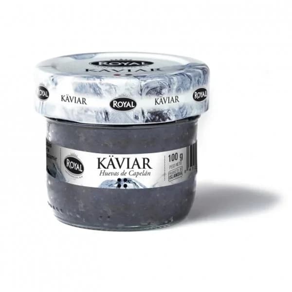Huevas negras de Islandia ROYAL, frasco 100 g - 0.1 kg - Imagen del producto en Findit