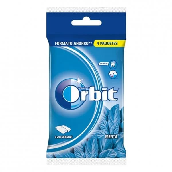 Chicle Peppermint 4 x 10UD - 0.06 kg - Imagen del producto en Findit