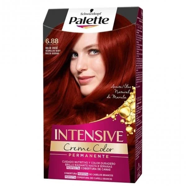 Colorante permanente nº 6.88 rojo rubí Intensive Color Cream Palette 1 ud. - 1 ud - Imagen del producto en Findit