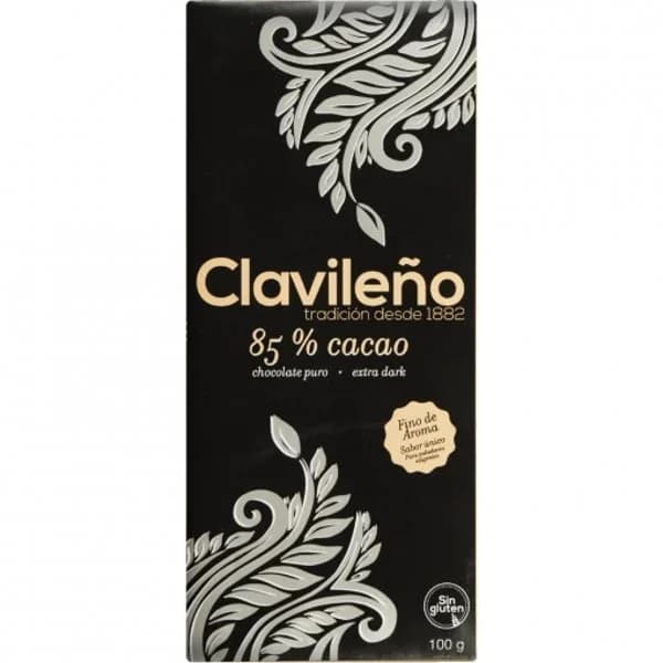Chocolate Negro 85% Tableta 100G - 0.1 kg - Imagen del producto en Findit