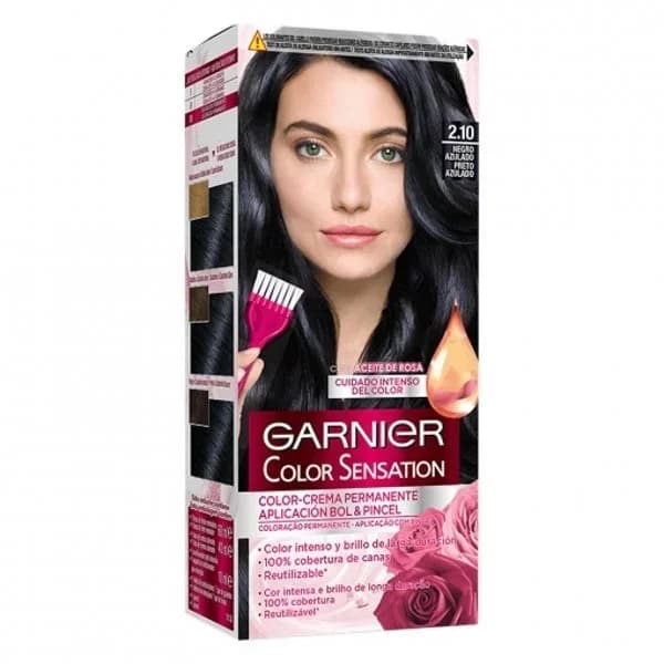 Coloración Permanente nº 2,1 Negro Azulado Garnier Color Sensation 1 ud. - 1 ud - Imagen del producto en Findit