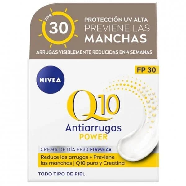 Crema antiarrugas de día NIVEA Q10 PLUS, tarro 50 ml - 0.05 l - Imagen del producto en Findit