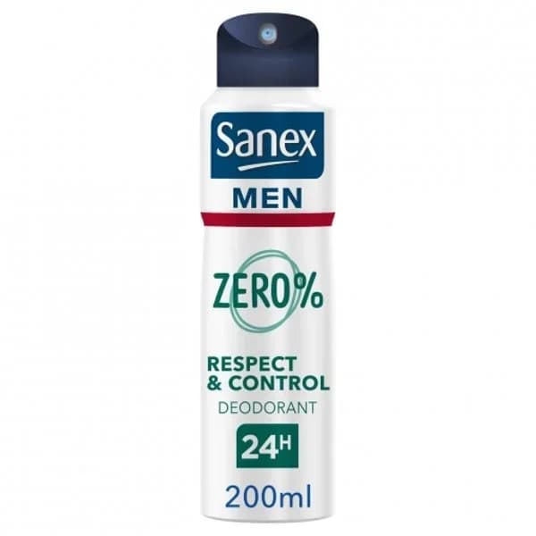 Desodorante zero % normal SANEX Men, spray 200 ml - 0.2 l - Imagen del producto en Findit