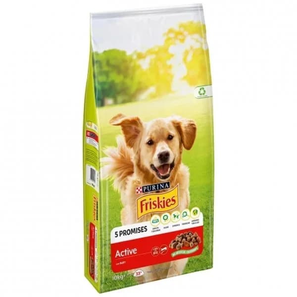 Menú perro adulto FRISKIES Active, saco 10 kg - 1 ud - Imagen del producto en Findit