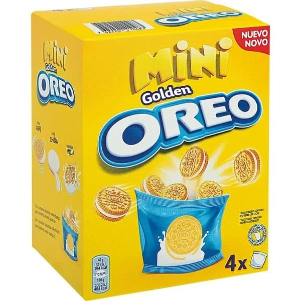 Galleta Oreo Golden Mini 160G - 0.15 kg - Imagen del producto en Findit