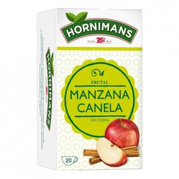 Infusión frutal de manzana y canela en bolsitas Hornimans 20 ud. - 1 ud - Imagen del producto en Findit