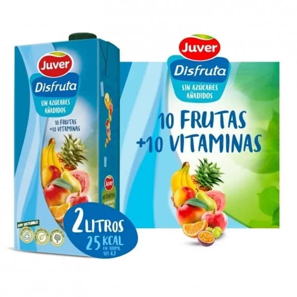 Néctar de 10 frutas sin azúcar 2 l - 2 l - Imagen del producto en Findit