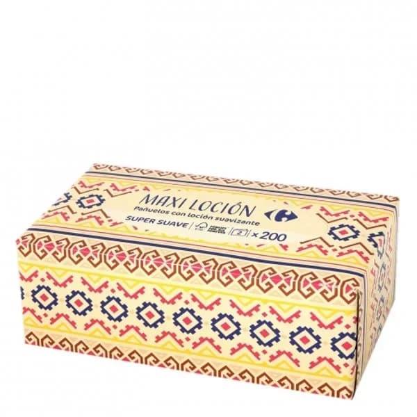 Pañuelos con loción suavizante Carrefour 200 ud. - 125 ud - Imagen del producto en Findit