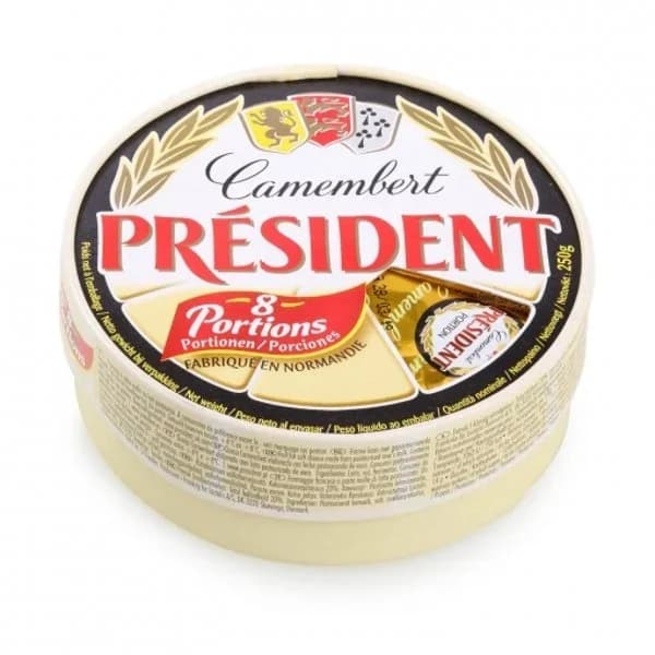 Queso Camembert Porciones - 0.25 kg - Imagen del producto en Findit