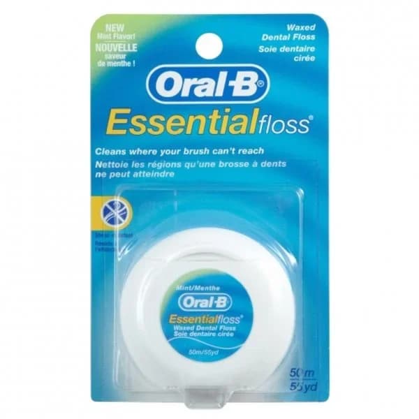 Seda dental menta Essencial Floss Oral-B 50 m. - 1 ud - Imagen del producto en Findit