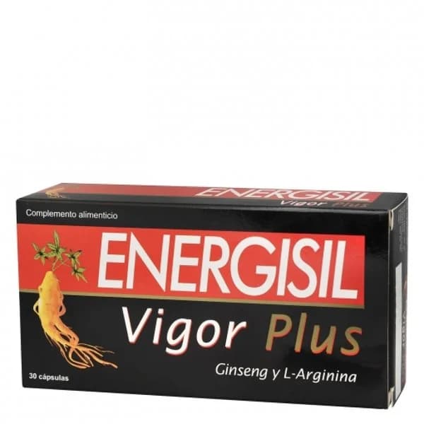 Complemento alimenticio en cápsulas Energisil Vigor Plus 30 ud. - 1 ud - Imagen del producto en Findit
