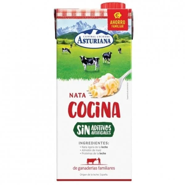 Nata para cocinar Central Lechera Asturiana 1 l. - 1 l - Imagen del producto en Findit