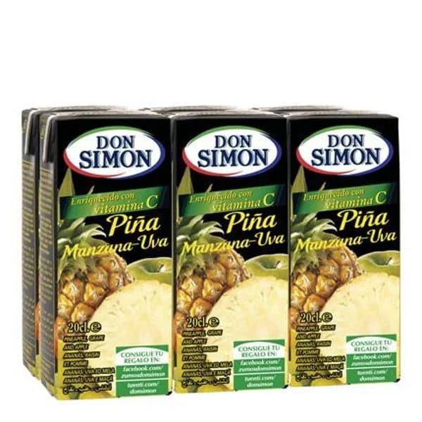 Zumo Piña 6 x 200ML - 1.2 l - Imagen del producto en Findit