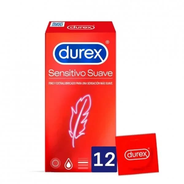 Preservativos sensitive suave DUREX, caja 12 uds. - 1 ud - Imagen del producto en Findit