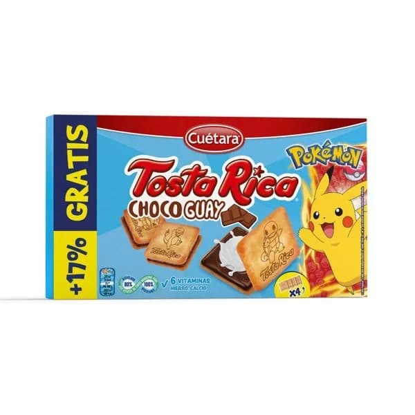 Galleta Tosta Rica Chocoguay 168G - 0.14 kg - Imagen del producto en Findit