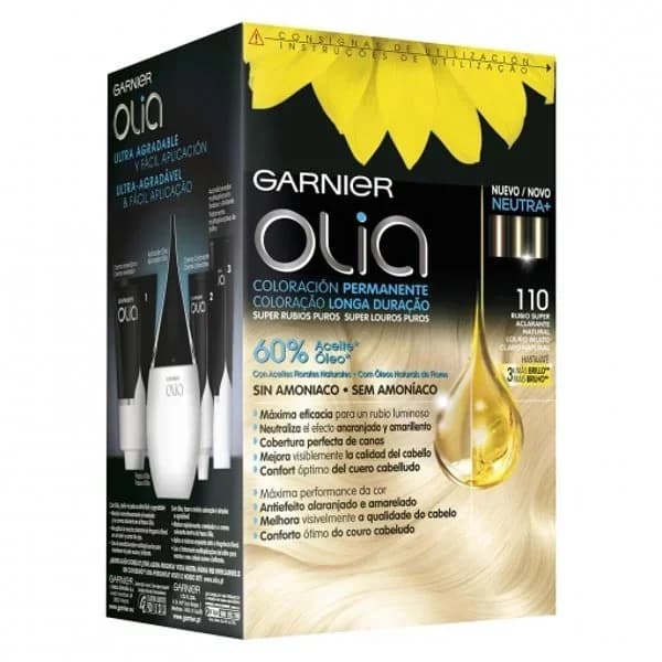 Tinte super Blonds N.110 OLIA, caja 1 ud - 0.81 ud - Imagen del producto en Findit