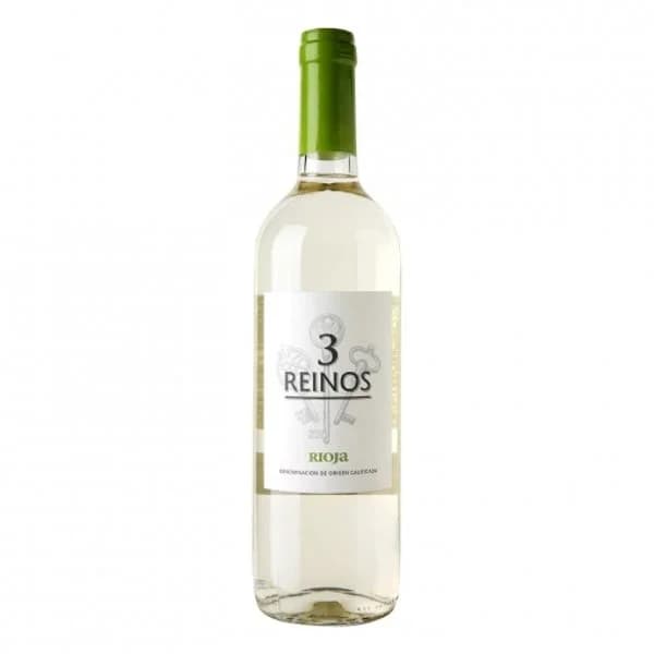 Vino D.O. Rioja blanco 3 Reinos 75 cl. - 1 ud - Imagen del producto en Findit